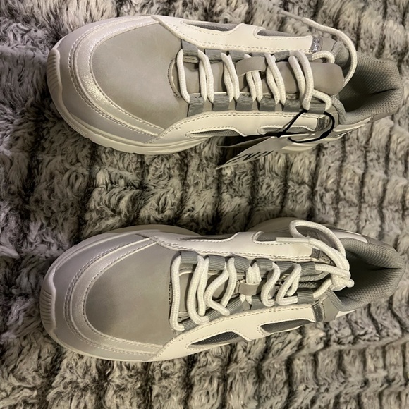 NWT White and Grey Zara Sneakers - Picture 13 of 16